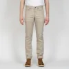 【Naked & Famous】原色純亞麻丹寧 9oz Raw Linen Denim - Natural sold by Blue Beach Denim