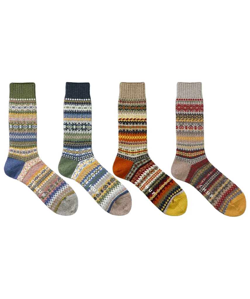 【CHUP】FOUR SEASONS 高筒羊毛針織襪 4色 sold by Blue Beach Denim