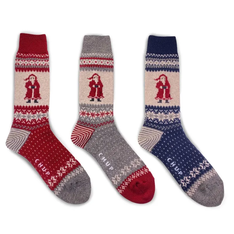 【CHUP】HO!HO!HO! 高筒羊毛針織襪 3色 sold by Blue Beach Denim