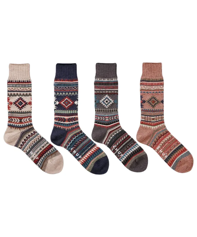 【CHUP】RED ROCK 高筒針織襪 4色 sold by Blue Beach Denim