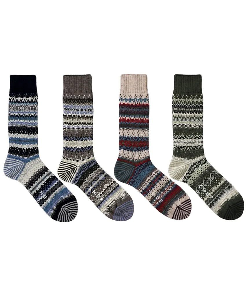 【CHUP】 WABISABI 高筒針織襪 4色 sold by Blue Beach Denim