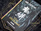 【ONI DENIM】595-Kasuri 17oz Kasuri Denim 鬼絣丹寧復古直筒牛仔褲 sold by Blue Beach Denim