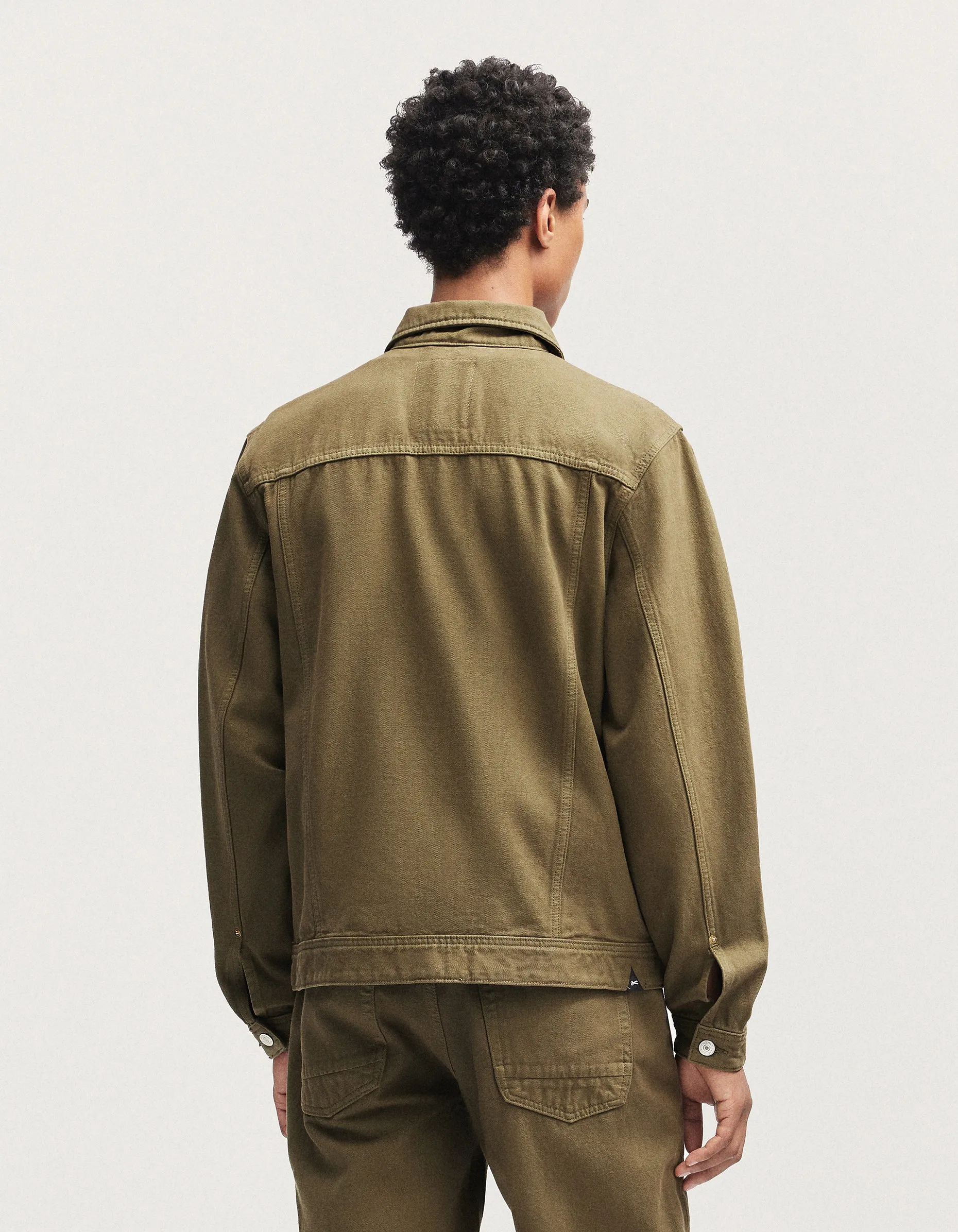 【DENHAM】Jagger Jacket Garment Dyed Broken Twill 成衣染風潮破紋三代外套 sold by Blue Beach Denim product image thumbnail 5