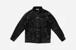 【3sixteen】Type 3s Denim Jacket Washed 222x 12oz 黑色石洗赤耳牛仔外套 sold by Blue Beach Denim