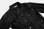 【3sixteen】Type 3s Denim Jacket Washed 222x 12oz 黑色石洗赤耳牛仔外套 sold by Blue Beach Denim