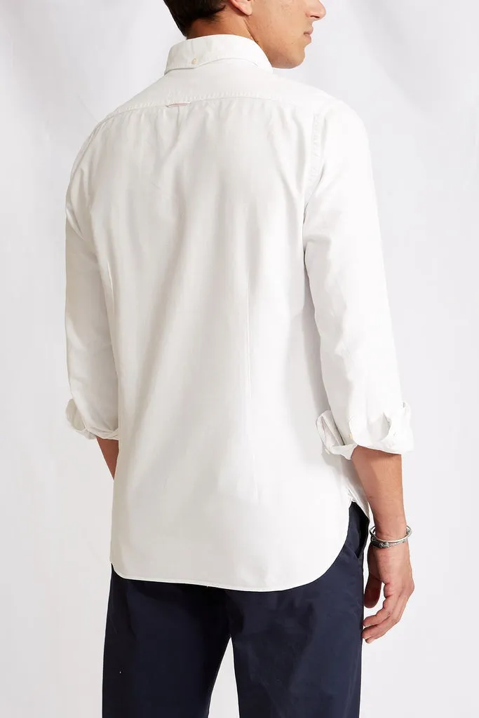 【ABCL Garments】BD 1110 White Selvedge Oxford 白色赤耳布邊牛津襯衫 sold by Blue Beach Denim product image thumbnail 2