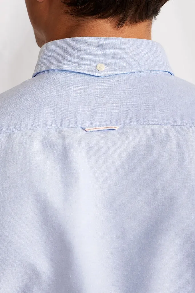 【ABCL Garments】BD 1111 Azure Selvedge Oxford Shirt 翠藍色赤耳布邊牛津襯衫 sold by Blue Beach Denim product image thumbnail 4