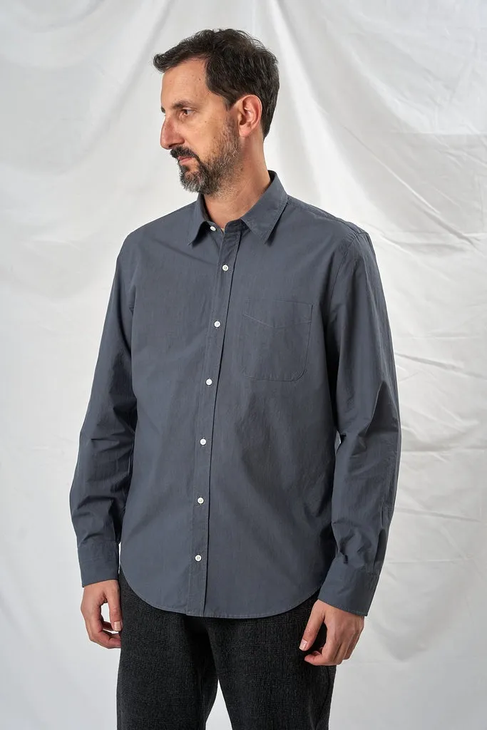 【ABCL Garments】BD 4220 Sunnydry Light Canvas Avio Blue 日曬極薄帆布灰藍色襯衫 sold by Blue Beach Denim