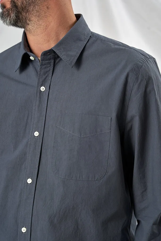 【ABCL Garments】BD 4220 Sunnydry Light Canvas Avio Blue 日曬極薄帆布灰藍色襯衫 sold by Blue Beach Denim product image thumbnail 2