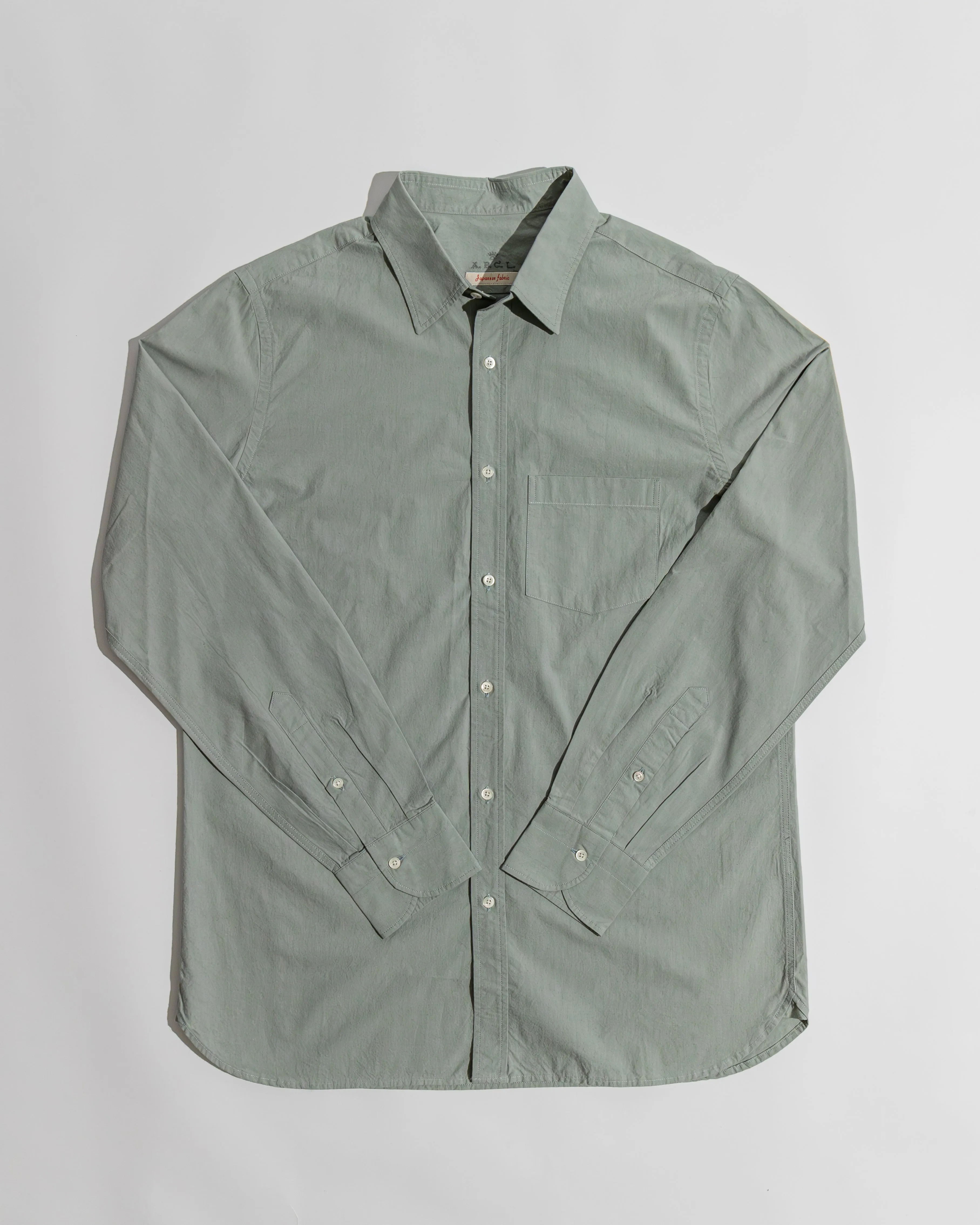 【ABCL Garments】4221 York Sunnydry Sky 約克日曬極薄帆布天藍色襯衫 sold by Blue Beach Denim