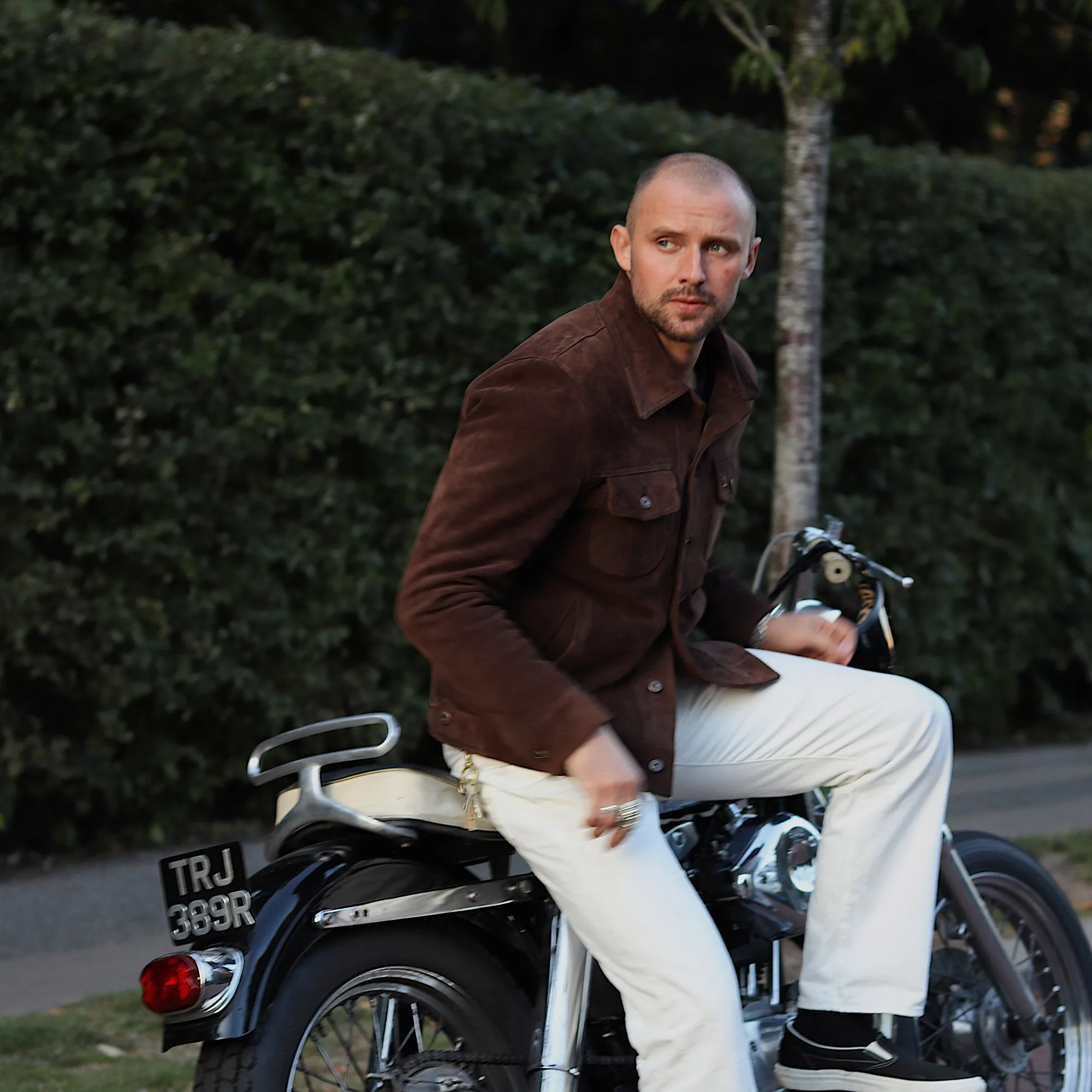 【Shangri-La Heritage】Terracotta Western Jacket Suede Brown 60年代麂皮皮衣 sold by Blue Beach Denim product image thumbnail 3