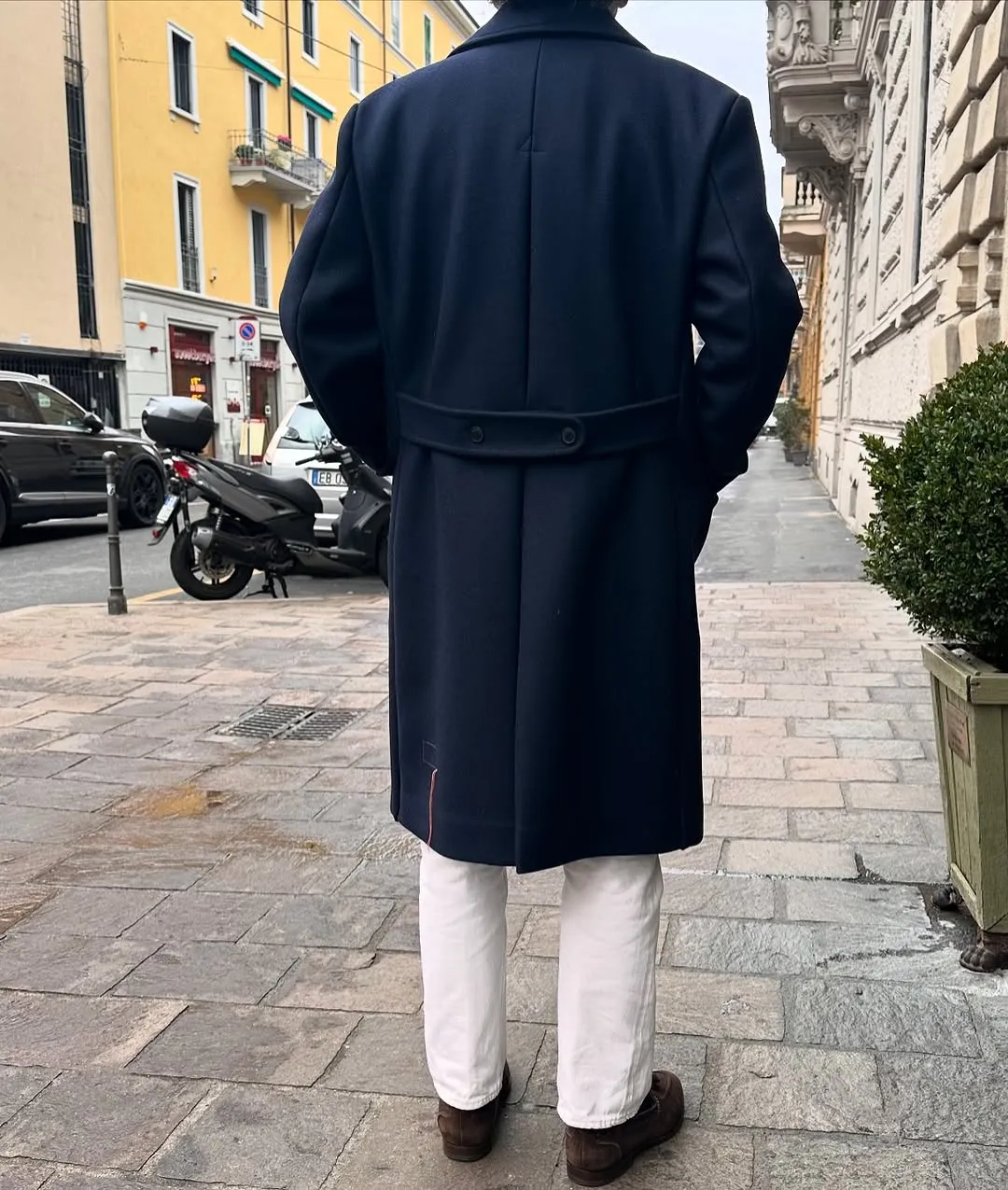 【Fortela】SERWILLIAM MA657 BLU 威廉爵士羊毛雙排扣大衣 sold by Blue Beach Denim product image thumbnail 3