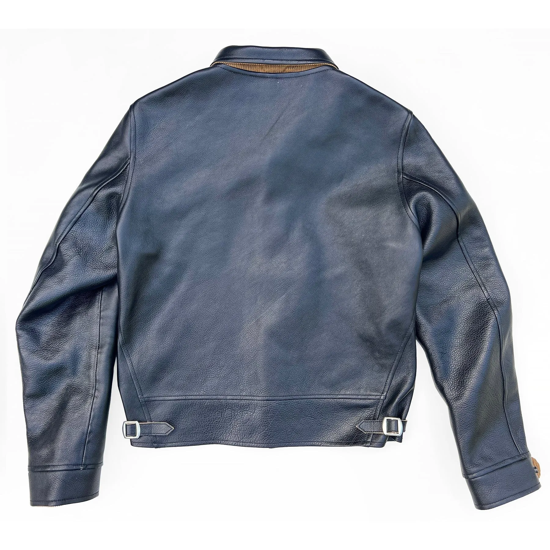 【Mister Freedom】Campus 'Stud' Jacket Black Teacore 哥薩克外套美國植鞣黑色茶芯牛皮 sold by Blue Beach Denim product image thumbnail 2