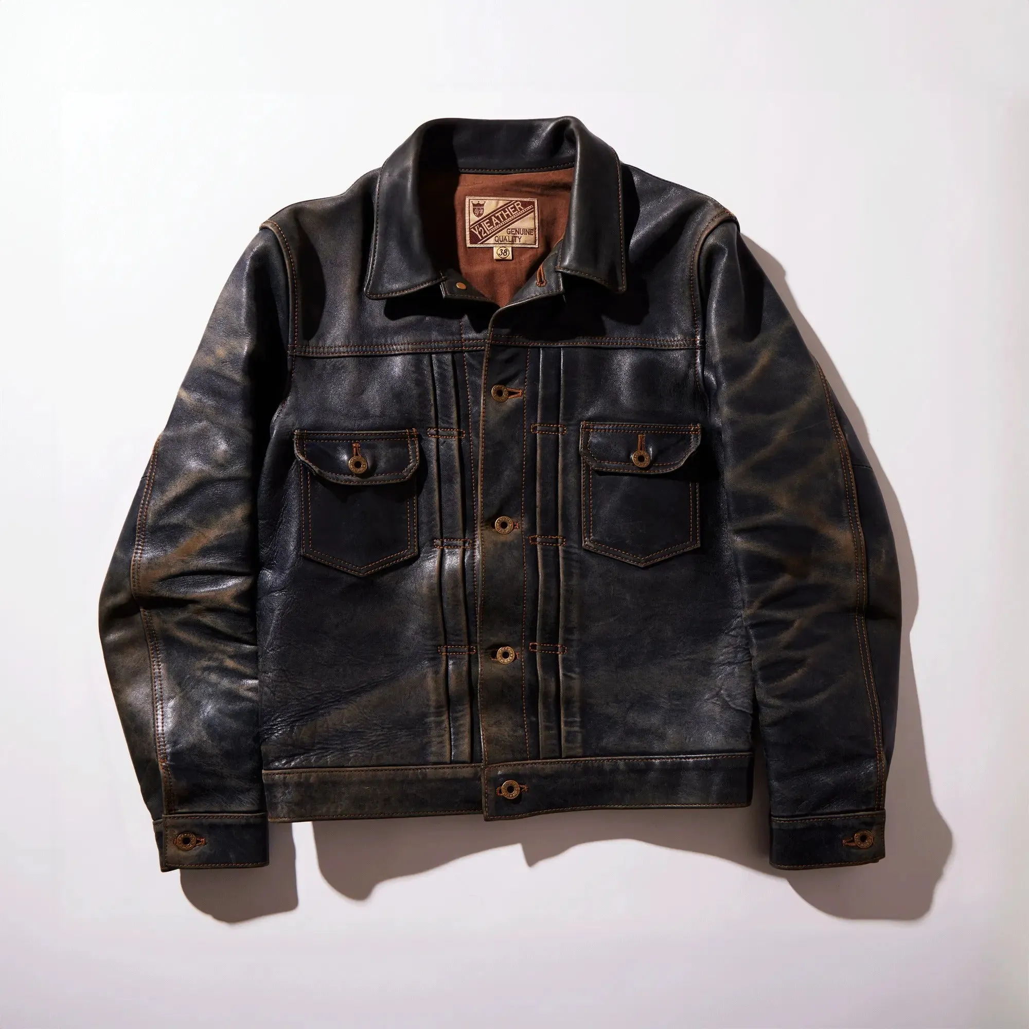 【馬革】 type Ａ-２（３８）HORSE HIDE 馬革】 type A-2（38）HORSE HIDE Y2 LEATHER Horse Hide