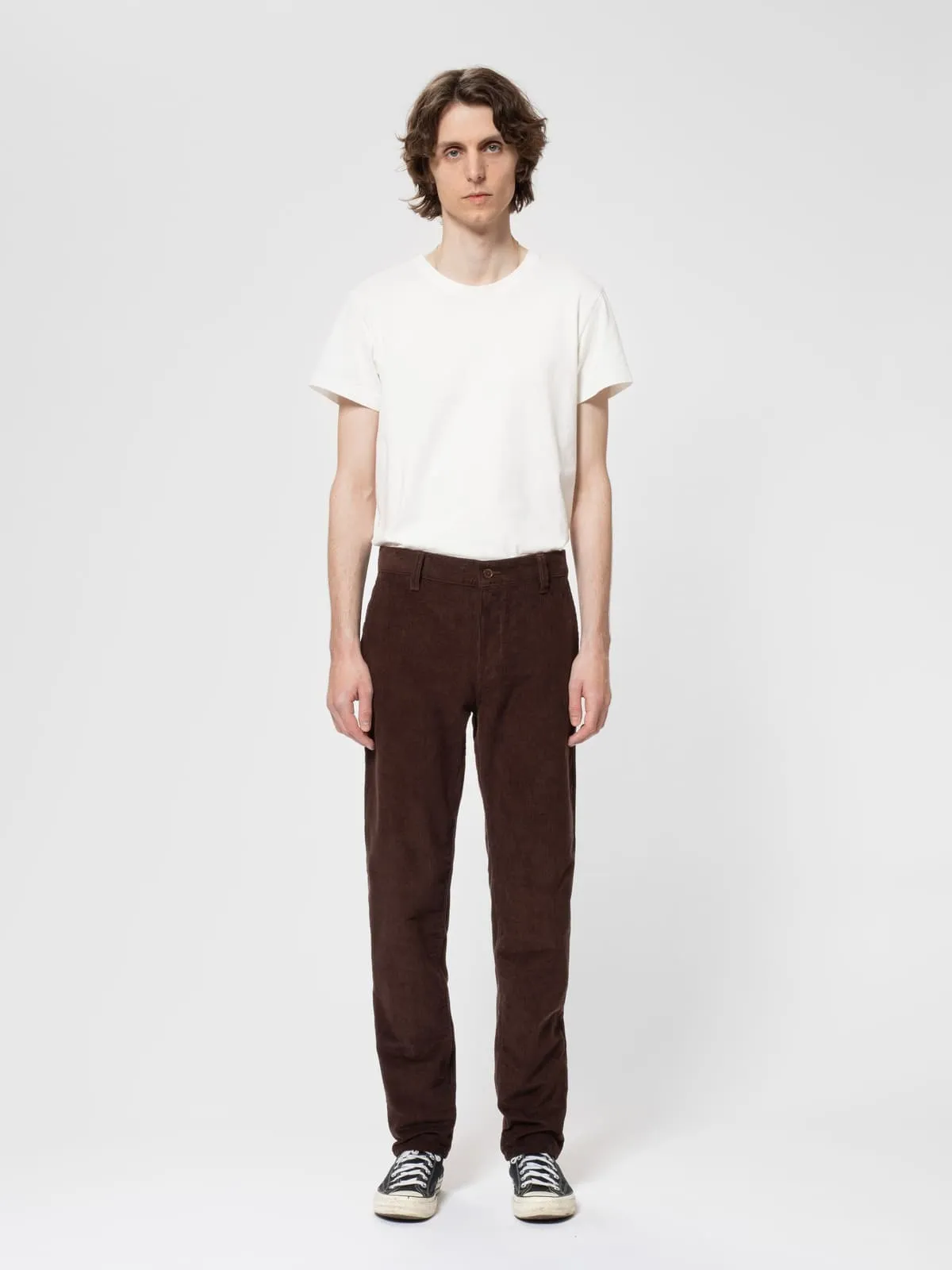 【Nudie Jeans】Easy Alvin Brown Cord 燈心絨微寬鬆錐形休閒褲 sold by Blue Beach Denim product image thumbnail 2