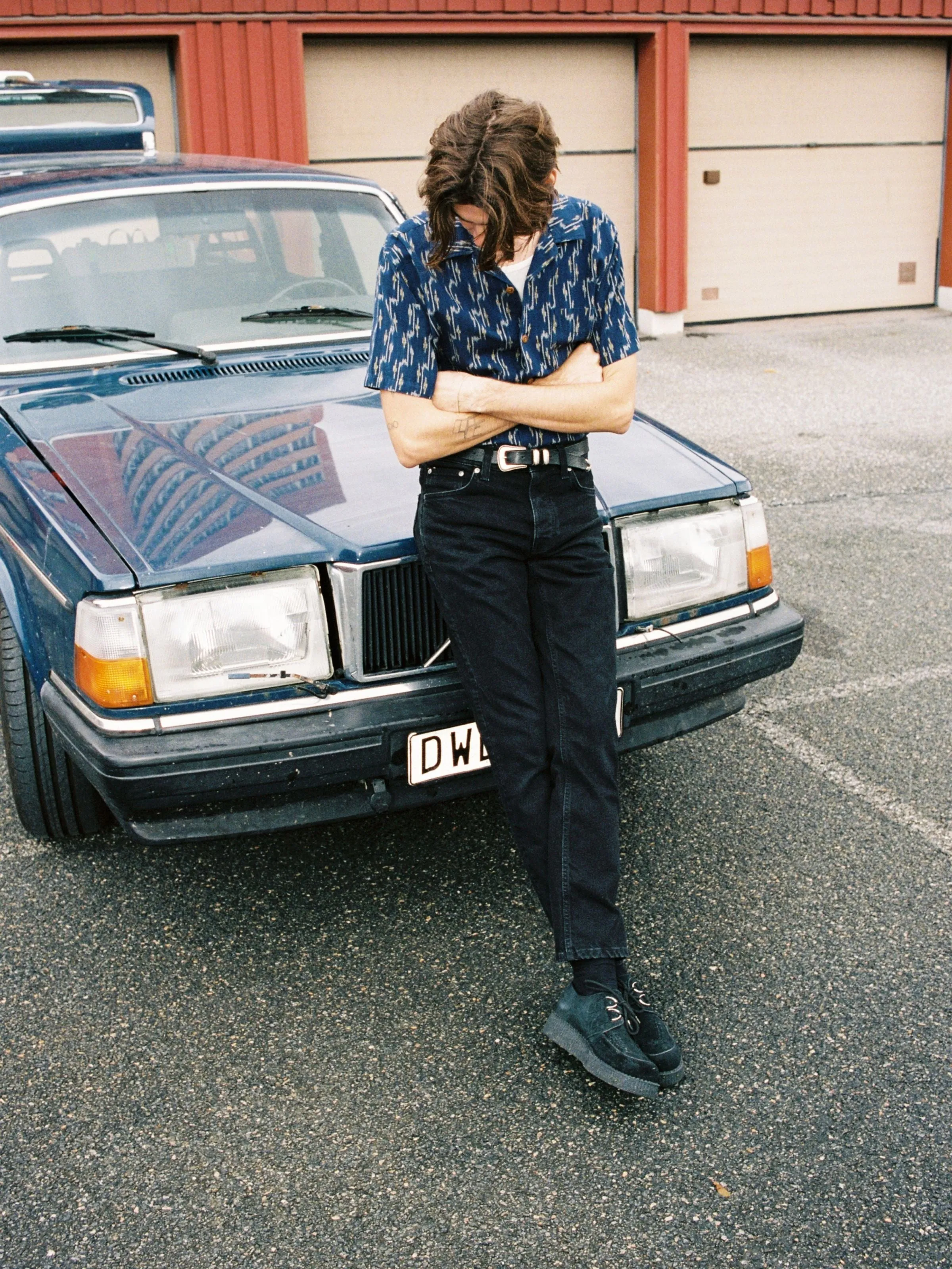 【Nudie Jeans】Solid Ollie Black Steel 黑色水洗修身中小直筒牛仔褲 sold by Blue Beach Denim product image thumbnail 5