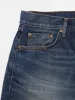 【Nudie Jeans】Tuff Tony 00s Wash 千禧復古藍高腰寬版直筒褲 sold by Blue Beach Denim