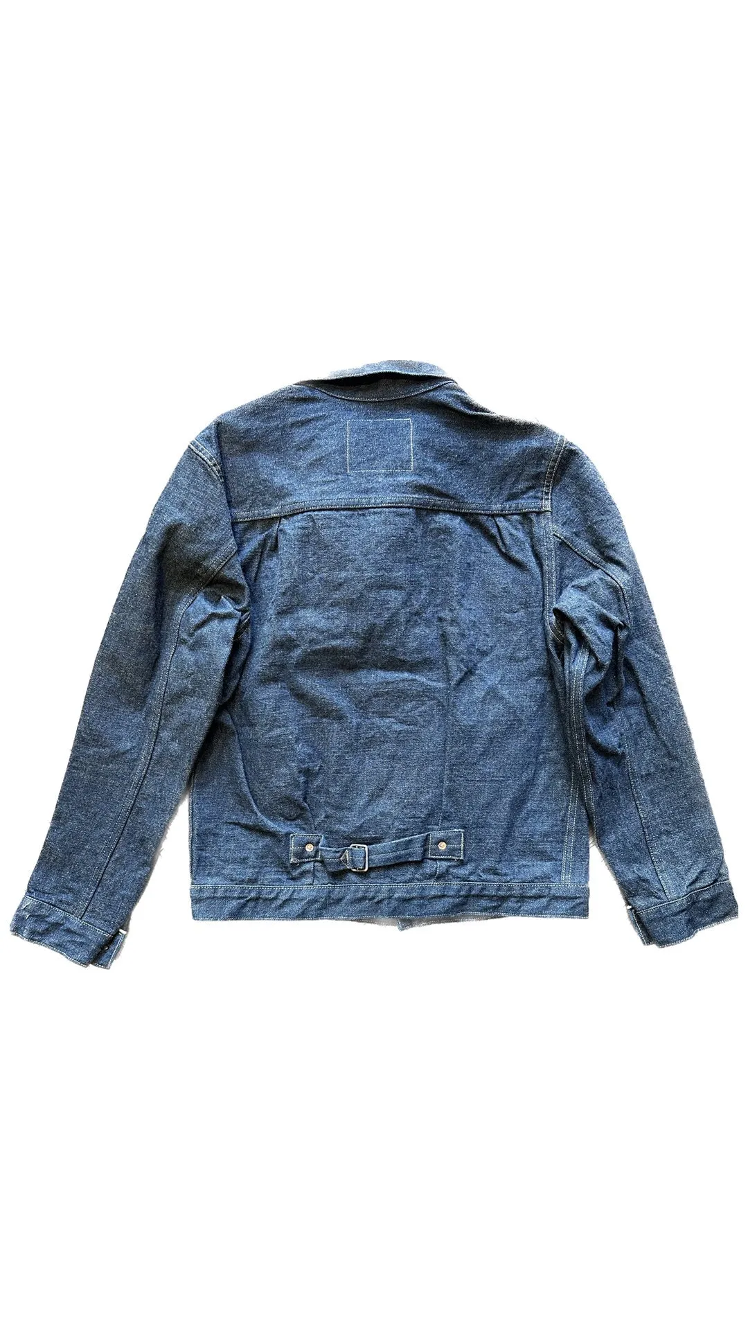 【ONI DENIM】01507L-ISHIKAWADAI Type 1 Denim Jacket 15oz 石川台紡紗機布料一代丹寧外套 sold by Blue Beach Denim product image thumbnail 5
