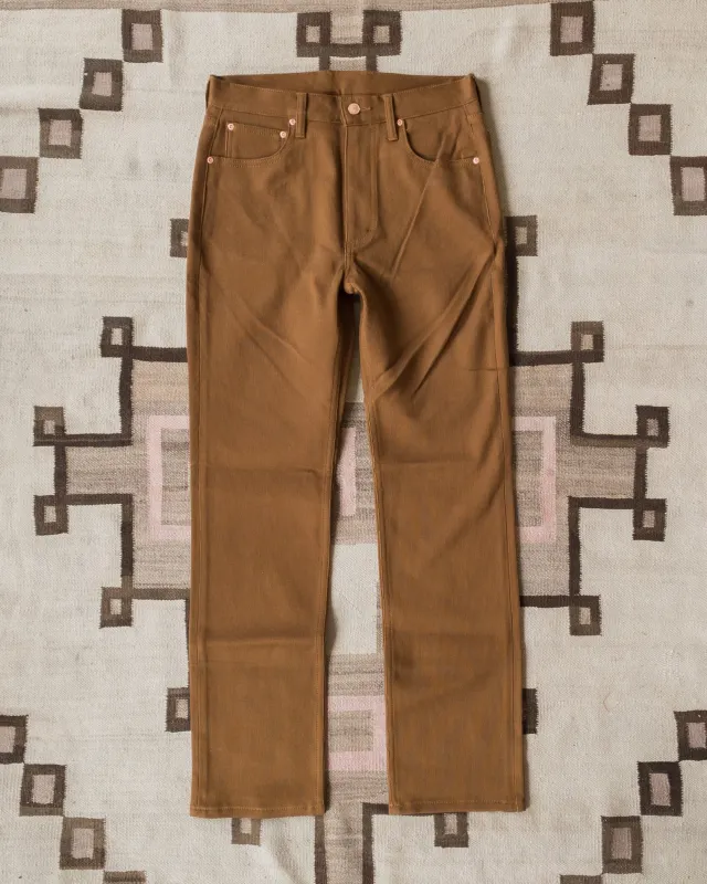 【WYTHE】Bedford Cord Five Pocket Pants Bay Brown 海灣咖啡貝德福五口袋直筒長褲 sold by Blue Beach Denim