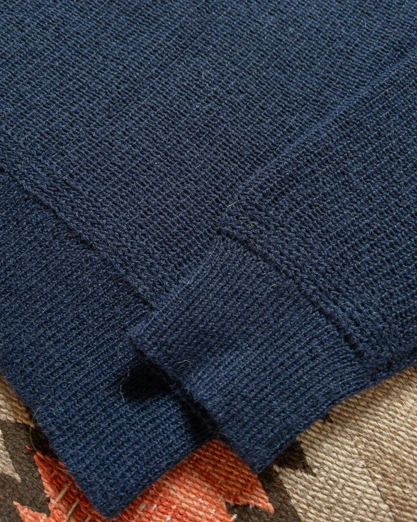 【WYTHE】Alpaca Submariner Henley Vintage Navy 海藍復古羊駝毛潛艇毛衣 sold by Blue Beach Denim product image thumbnail 2