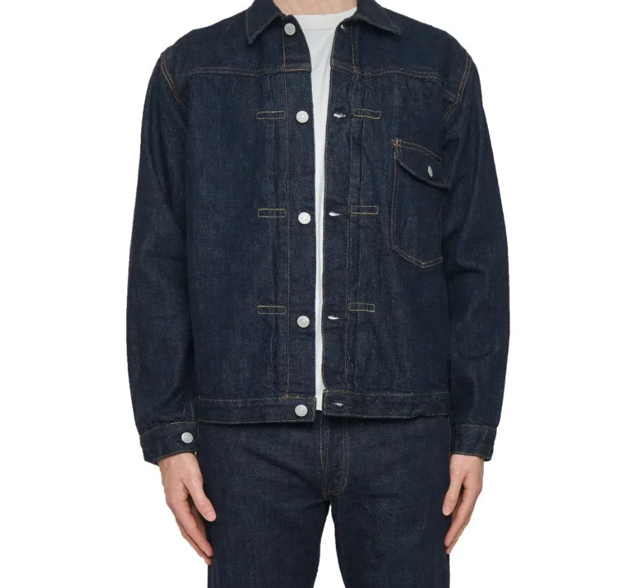 【Fullcount】2107W Type 1 Denim Jacket 13.7oz 辛巴威棉復古一代牛仔外套 sold by Blue Beach Denim product image thumbnail 2