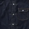【Fullcount】2107W Type 1 Denim Jacket 13.7oz 辛巴威棉復古一代牛仔外套 sold by Blue Beach Denim