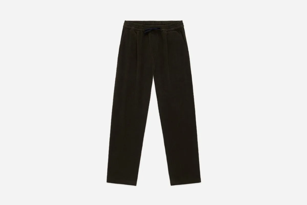 【3sixteen】Easy Pant Tobacco Corduroy 燈心絨深菸草色休閒長褲 made by 3sixteen