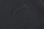 【3sixteen】Garment Dyed Pima Pocket T⁠-⁠shirt Smoke 頂級匹馬棉成衣染短T煙黑色 sold by Blue Beach Denim