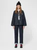 【Nudie Jeans】Ada Workwear Jacket One Wash Dark Blue 女款深藍原色復古工作夾克 sold by Blue Beach Denim