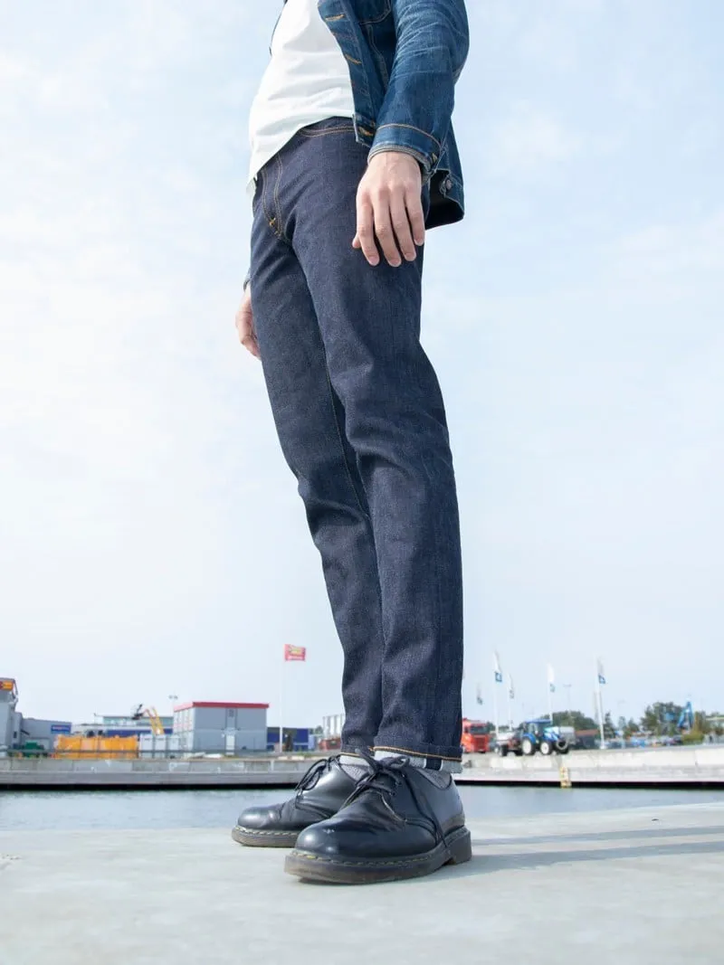 【Nudie Jeans】Lean Dean Dry Apex Selvage 頂獵布邊修身錐型牛仔褲 sold by Blue Beach Denim product image thumbnail 2