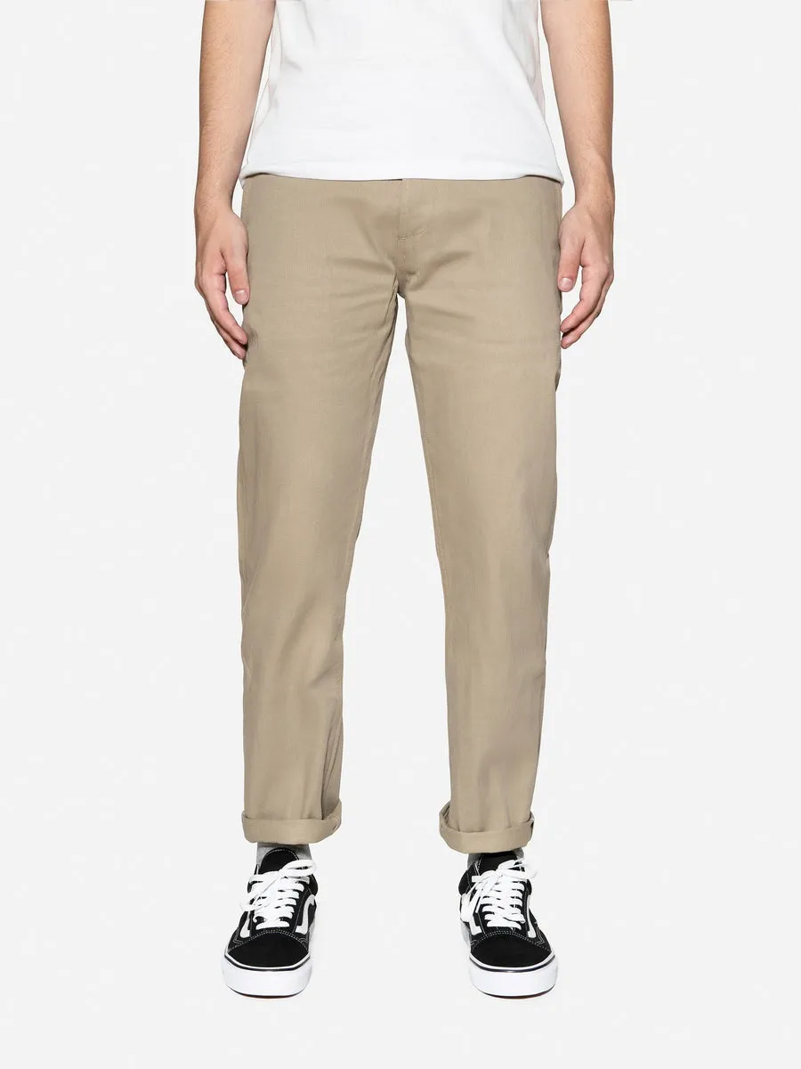 【3sixteen】CH-11x Khaki Selvedge Chino 中直筒日本老織機布邊赤耳卡其褲 sold by Blue Beach Denim