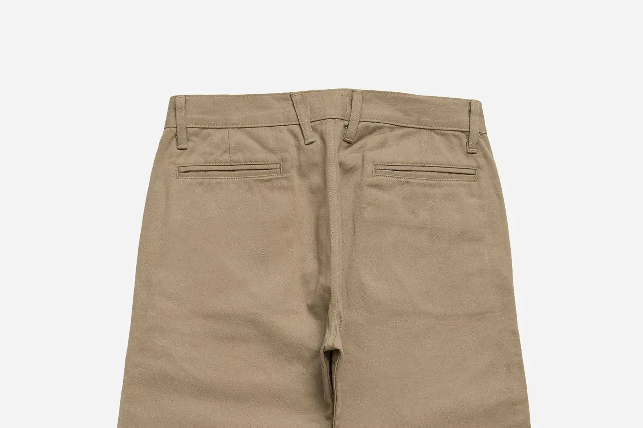 【3sixteen】CH-11x Khaki Selvedge Chino 中直筒日本老織機布邊赤耳卡其褲 sold by Blue Beach Denim product image thumbnail 5