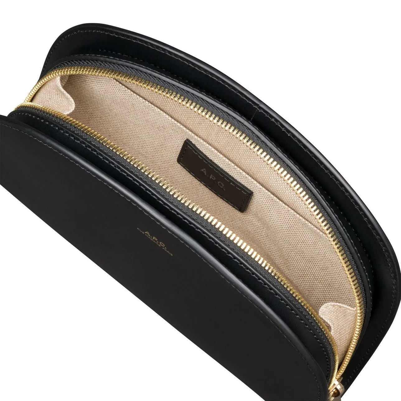 【A.P.C.】DEMI-LUNE CLUTCH 黑色半月小包 sold by Blue Beach Denim product image thumbnail 4