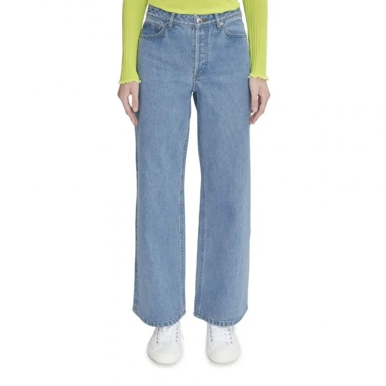 【A.P.C.】Womens ELISABETH Jeans Light Blue 女版淺藍水洗直筒牛仔褲 sold by Blue Beach Denim product image thumbnail 4