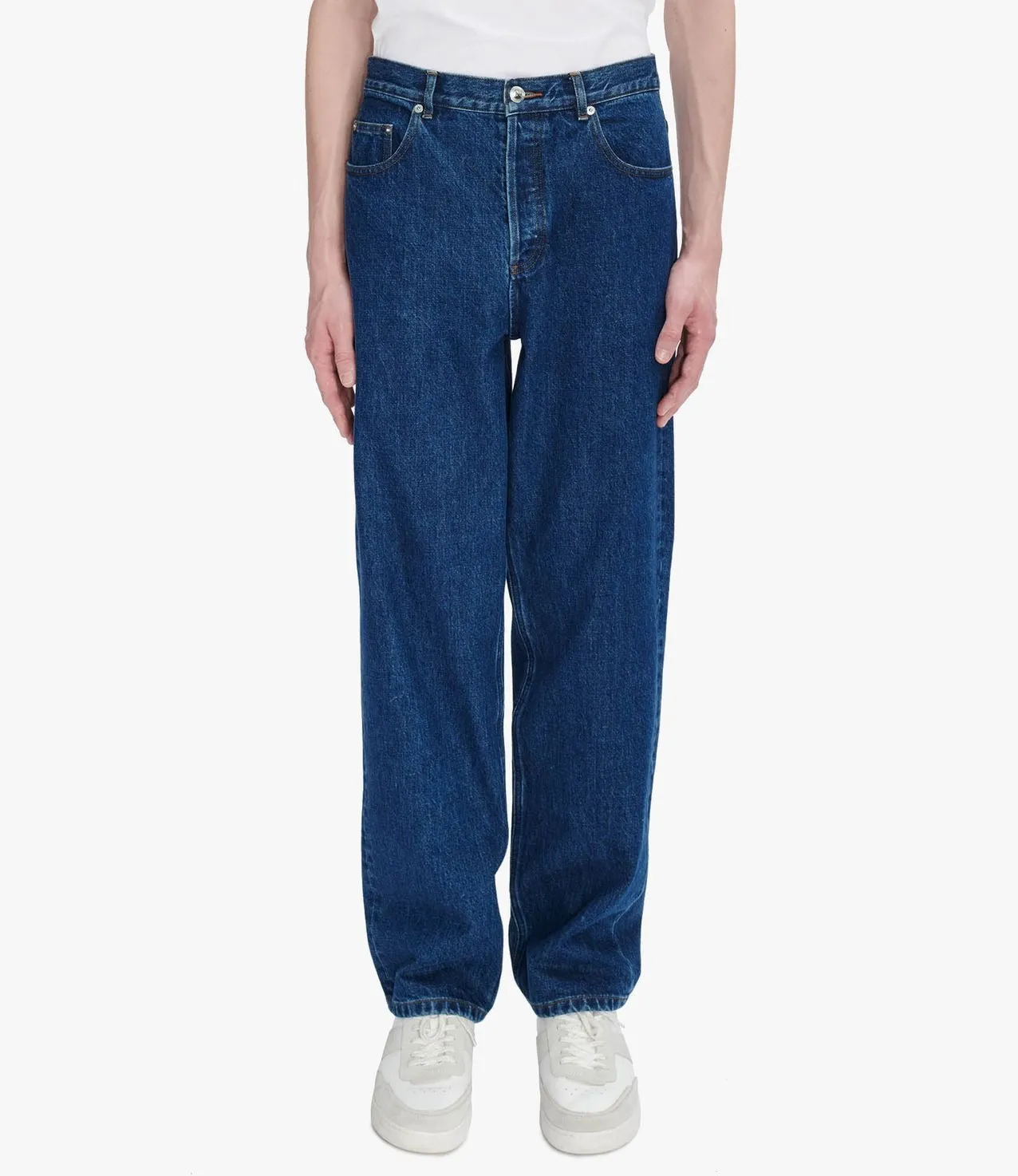 【A.P.C.】Jean Fairfax IAI INDIGO 深藍水洗寬鬆直筒牛仔褲 sold by Blue Beach Denim product image thumbnail 3