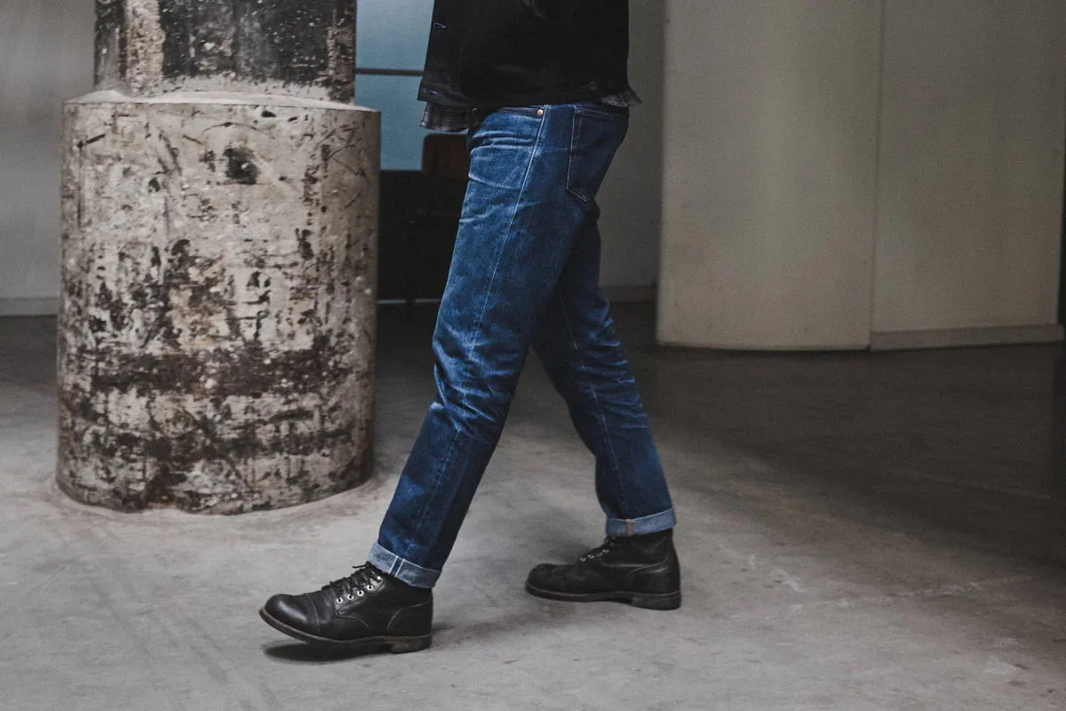 【Benzak Denim Developers】B-03 Special No.3 Recycled Super Fade / 旗艦三號 回收新棉花 快速色落 寶藍色 錐形原色褲 sold by Blue Beach Denim product image thumbnail 2