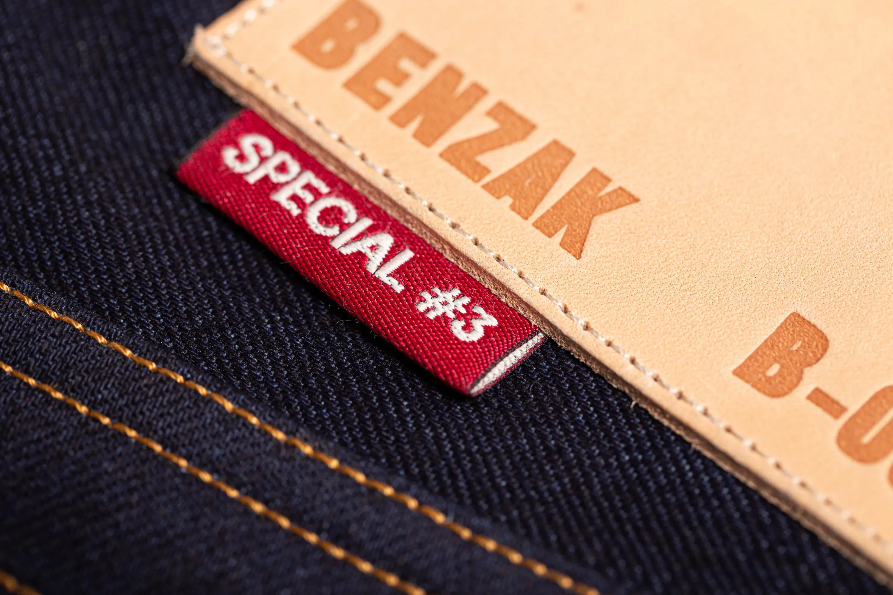 【Benzak Denim Developers】B-03 Special No.3 Recycled Super Fade / 旗艦三號 回收新棉花 快速色落 寶藍色 錐形原色褲 sold by Blue Beach Denim