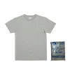 【Velva Sheen】2 Pac Crewneck Tee - White/Grey 美製圓織素色短TEE 白色&灰色兩件裝 sold by Blue Beach Denim