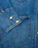 【WYTHE】Denim Barn Jacket - Washed Indigo 復古水洗丹寧穀倉夾克 sold by Blue Beach Denim