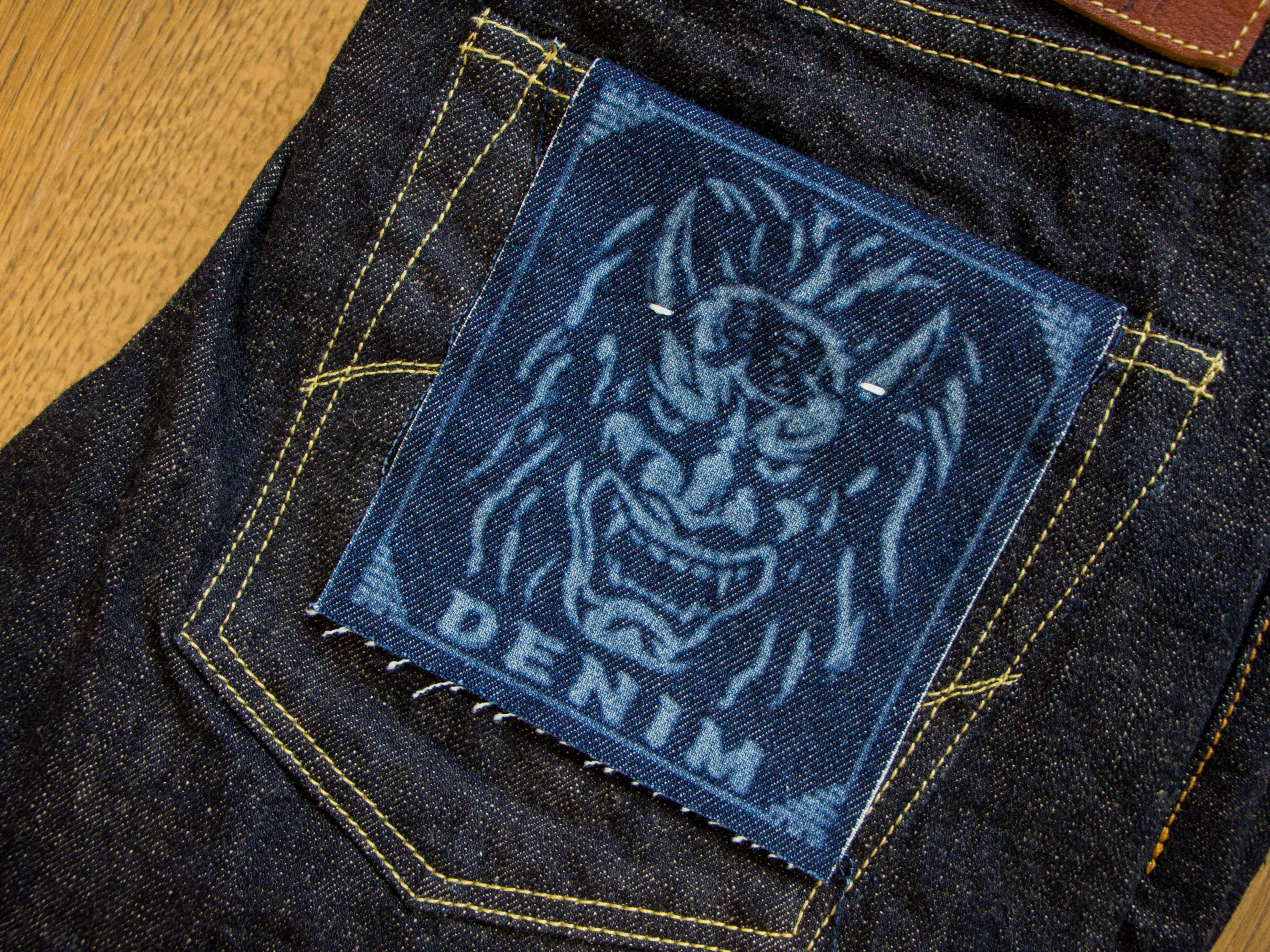 【ONI DENIM】246-14KBE 14oz Low Tension Neat Straight G3初代青鬼丹寧修身直筒牛仔褲 sold by Blue Beach Denim product image thumbnail 2