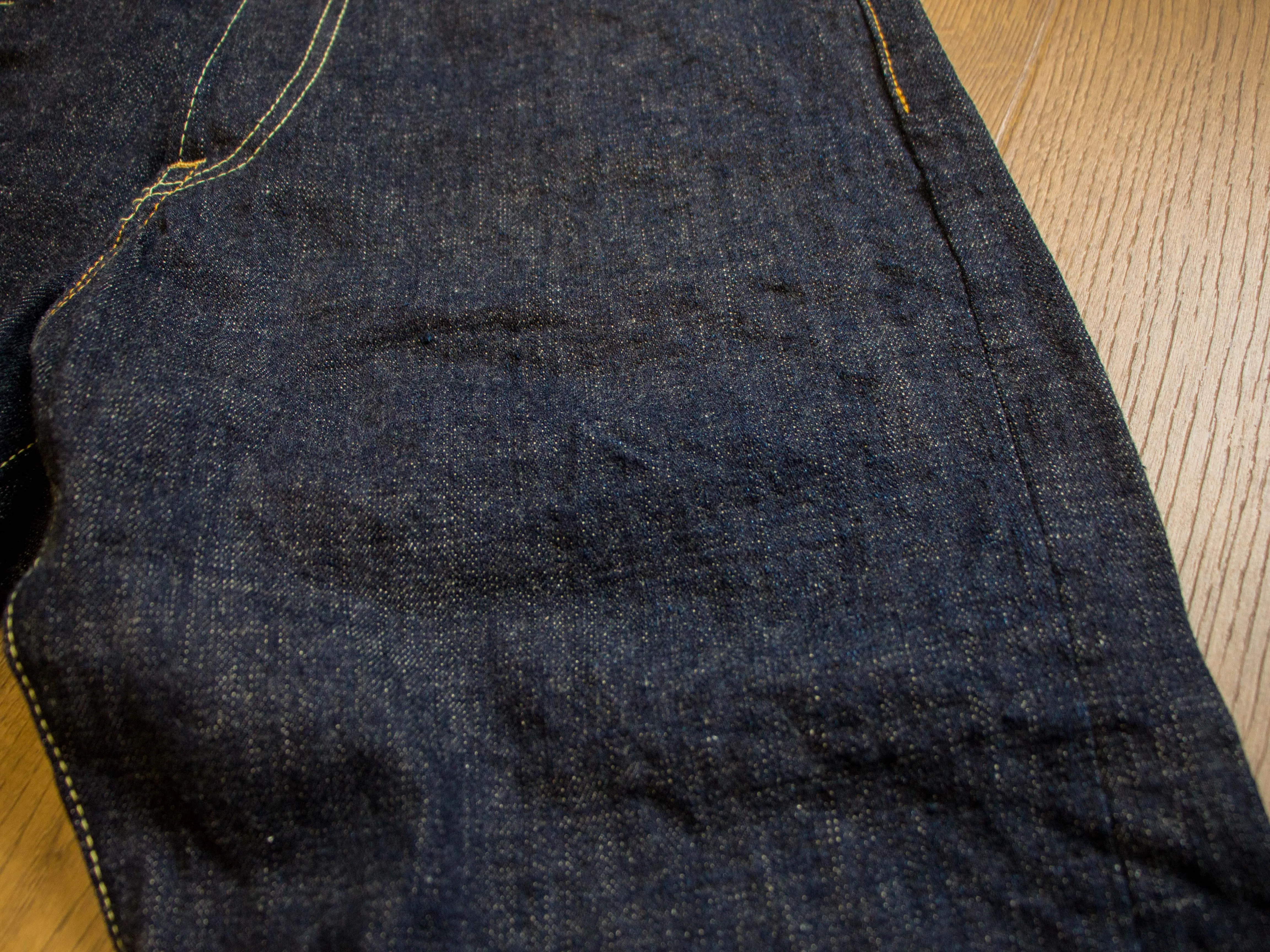 【ONI DENIM】246-14KBE 14oz Low Tension Neat Straight G3初代青鬼丹寧修身直筒牛仔褲 sold by Blue Beach Denim product image thumbnail 4
