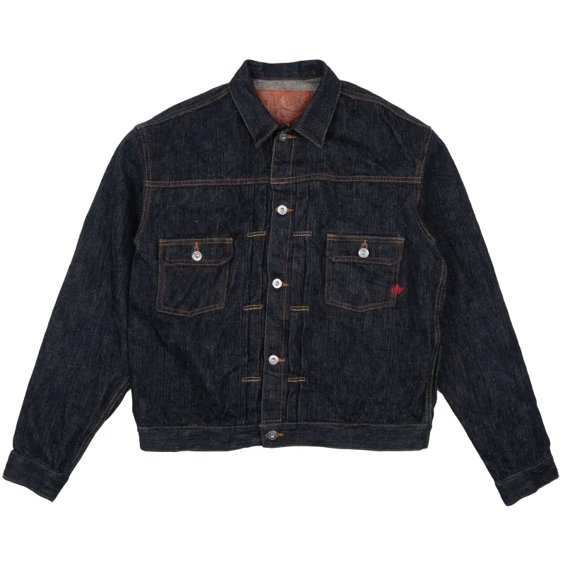 【Naked & Famous】Made In Japan 12 Aomidori Selvedge Heritage Denim Jacket 全日製12代綠染粗竹節二代牛仔外套 sold by Blue Beach Denim
