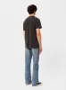 【Nudie Jeans】Roy Boogie T-Shirt Antracite 瘋狂藍調煤灰色Tee sold by Blue Beach Denim