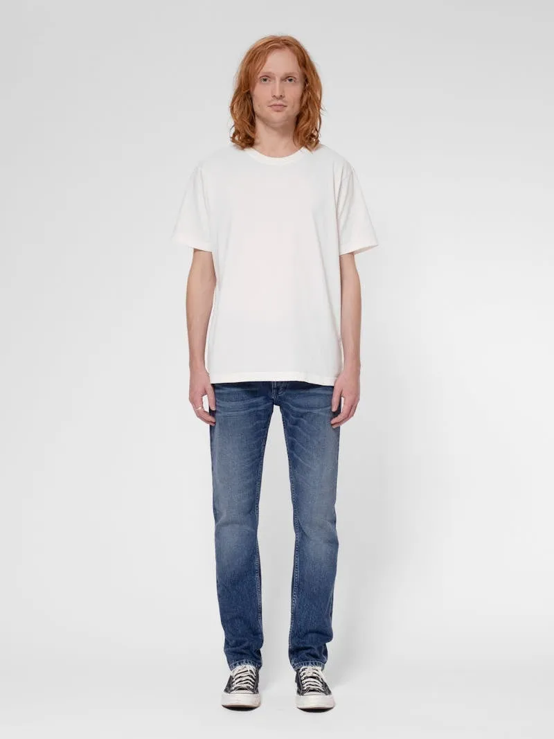 【Nudie Jeans】Lean Dean Indigo Ink 13oz 墨藍刷色修身錐形牛仔褲 sold by Blue Beach Denim product image thumbnail 2