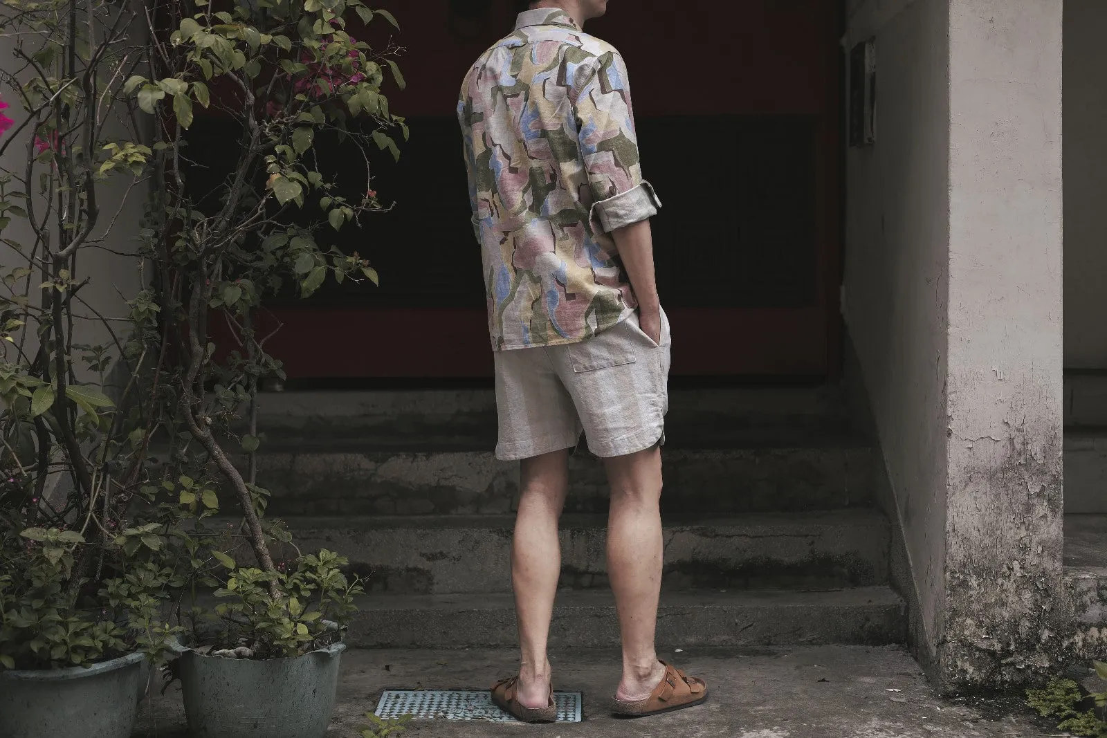 【ABCL Garments】CALI Pale Print Shirt 中世紀抽象風格花襯衫 sold by Blue Beach Denim product image thumbnail 5