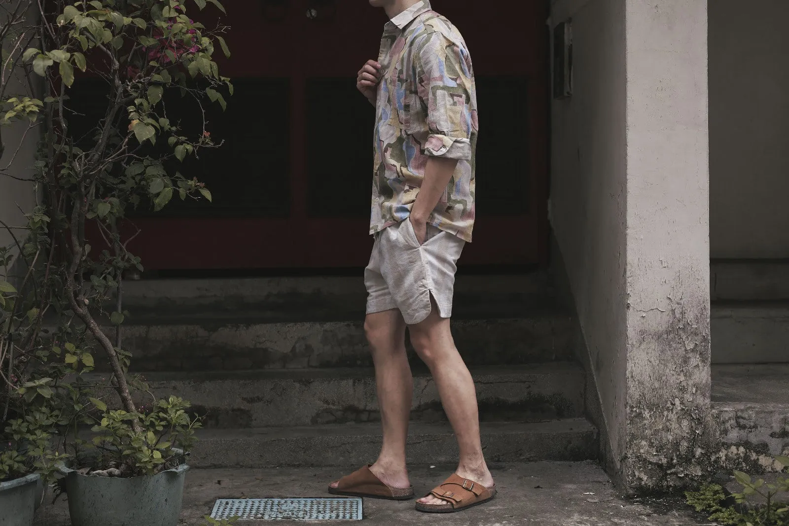 【ABCL Garments】CALI Pale Print Shirt 中世紀抽象風格花襯衫 sold by Blue Beach Denim product image thumbnail 4