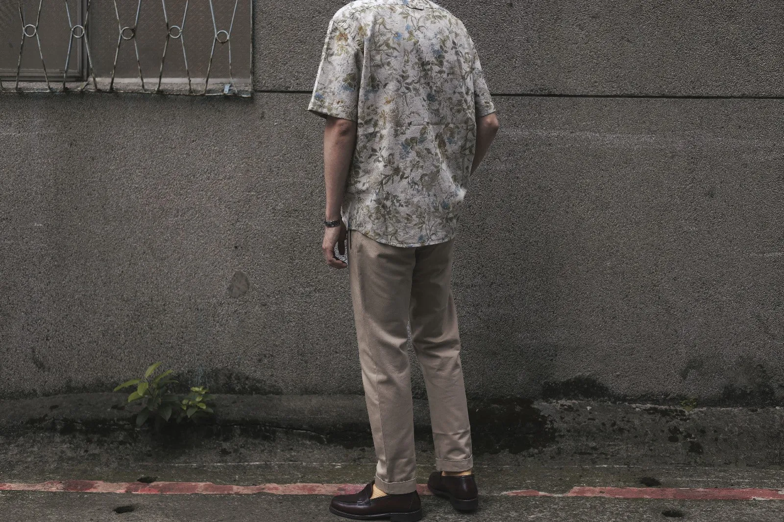 【ABCL Garments】PAUL gabardine Beige 卡其色華達呢合身長褲 sold by Blue Beach Denim product image thumbnail 5