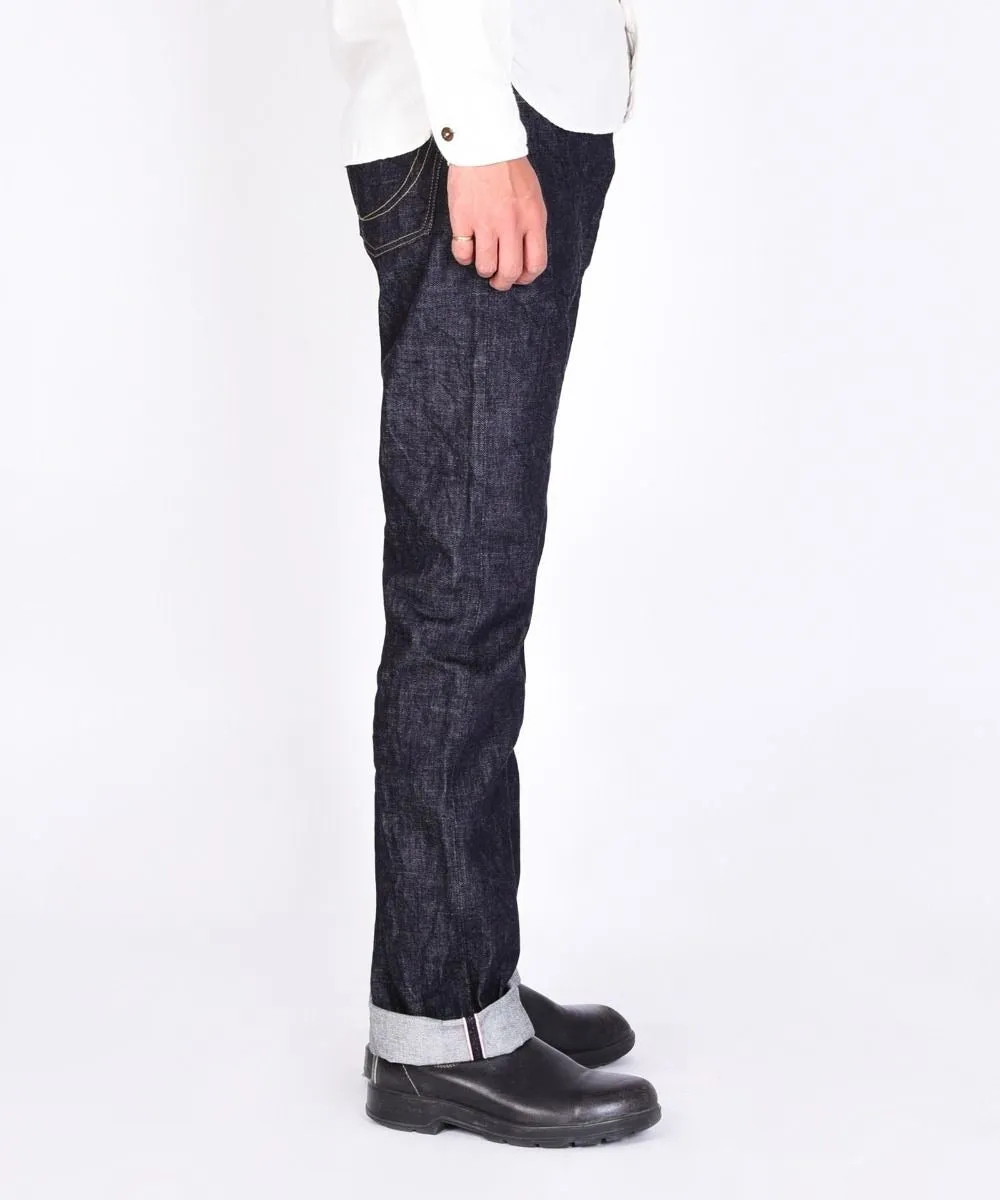 【MOMOTARO】G014 MZ "Legacy Blue" Copper Label 桃太郎銅丹辛巴威棉修身直筒牛仔褲 sold by Blue Beach Denim product image thumbnail 3
