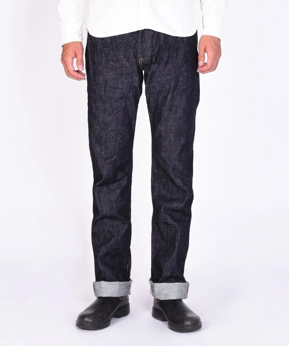 【MOMOTARO】G014 MZ "Legacy Blue" Copper Label 桃太郎銅丹辛巴威棉修身直筒牛仔褲 sold by Blue Beach Denim product image thumbnail 2