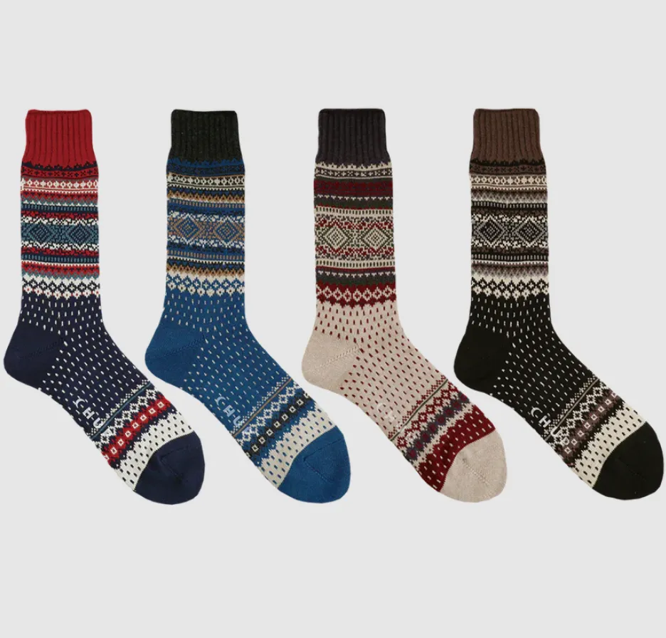 【CHUP】LOG HOME 高筒針織襪 二色 sold by Blue Beach Denim